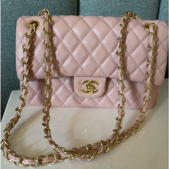 Chanel Lambskin Quilted Jumbo Double Flap - Picture 3 of 10